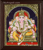 Ganesha Tanjore Painting