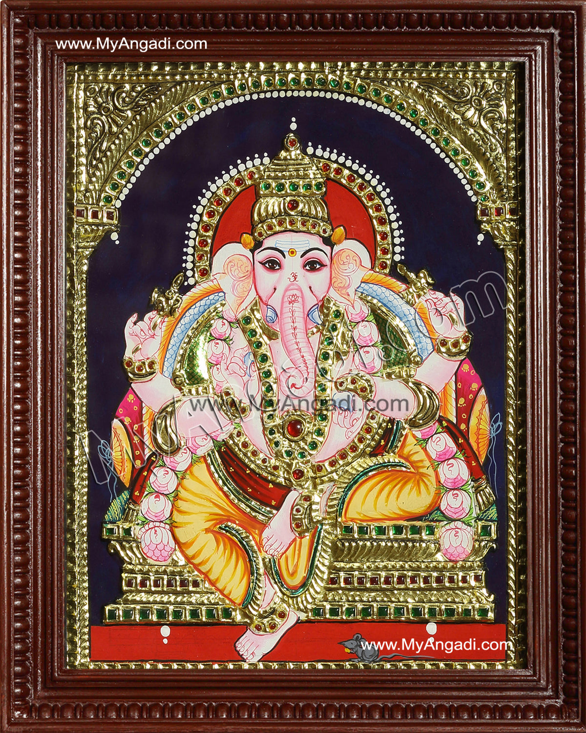 Ganesha Tanjore Painting