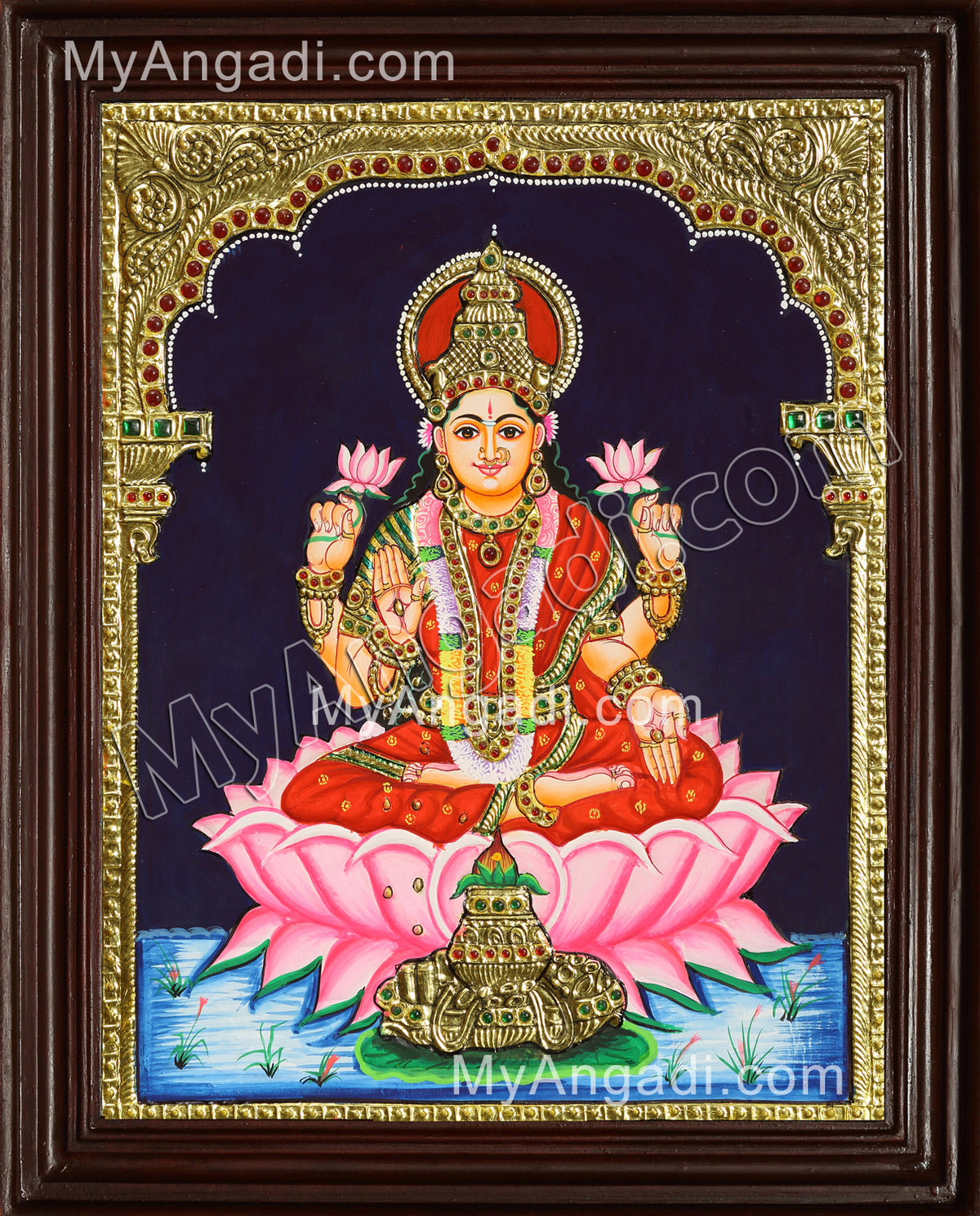 Lakshmi Tanjore Painting