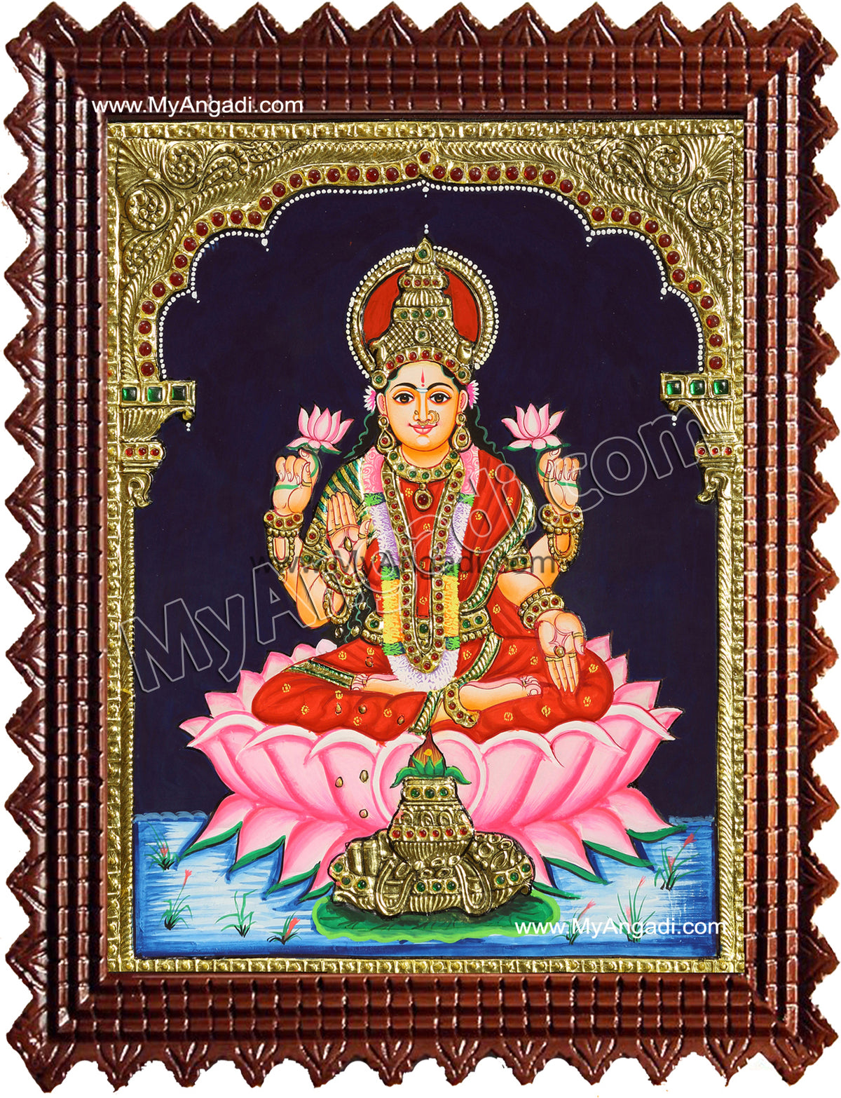 Lakshmi Tanjore Painting