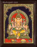 Ganesha Tanjore Painting