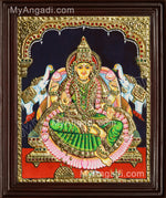 Gajalakshmi Tanjore Painting