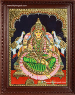 Gajalakshmi Tanjore Painting