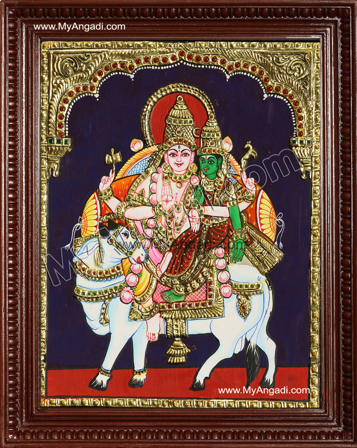Pradosham Sivan Tanjore Painting