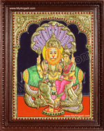 Lakshmi Narasimhar Tanjore Painting