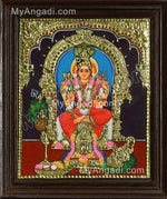 Karumaariamman Tanjore Painting