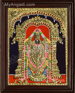Thirupathi Venkatachalapathi Tanjore Painting
