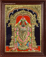 Thirupathi Venkatachalapathi Tanjore Painting
