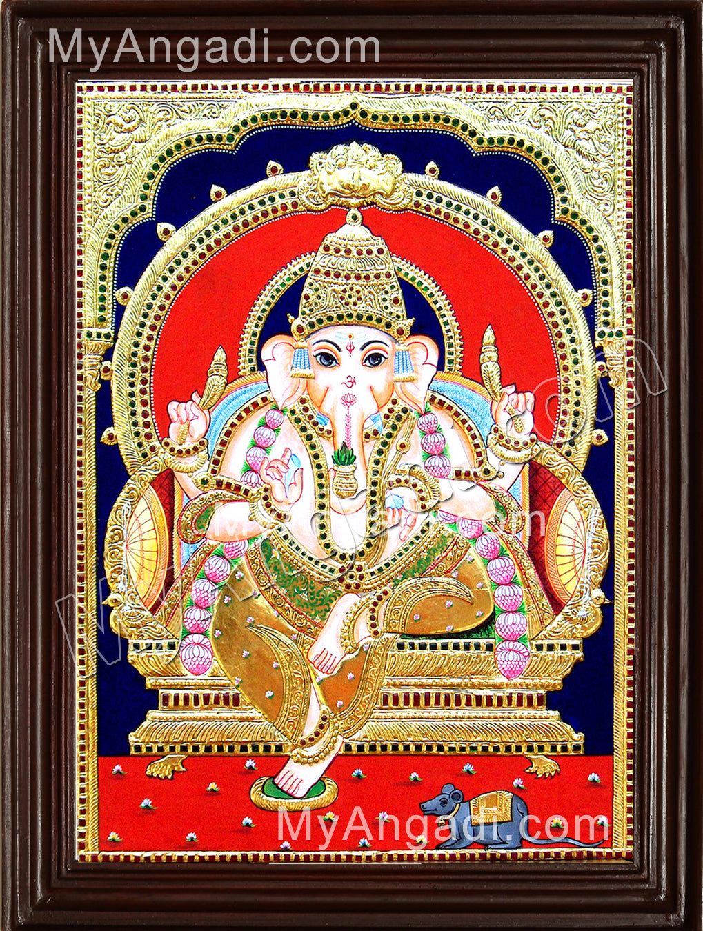 Ganesha Tanjore Painting