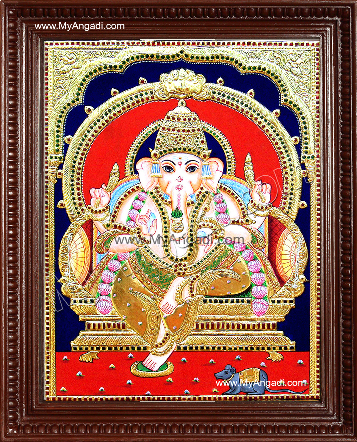 Ganesha Tanjore Painting