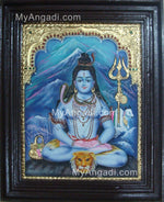 Lord Shiva Tanjore Painting