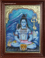 Lord Shiva Tanjore Painting