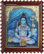 Lord Shiva Tanjore Painting