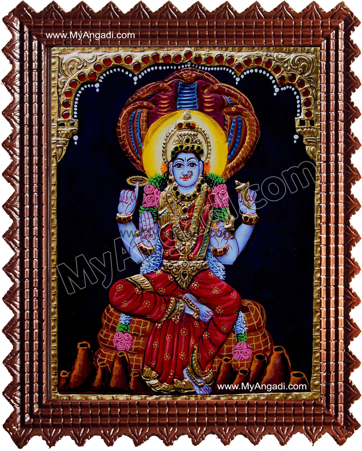 Renuga Devi Tanjore Painting