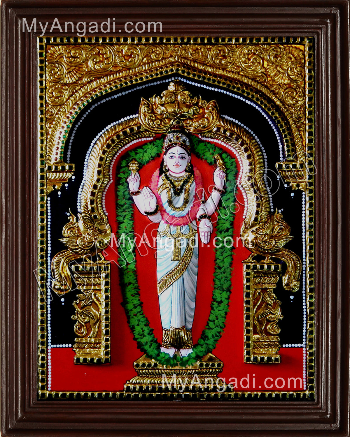 Kannika Parameswari Tanjore Painting