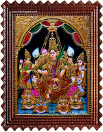 Raja Rajeshwari Tanjore Painting