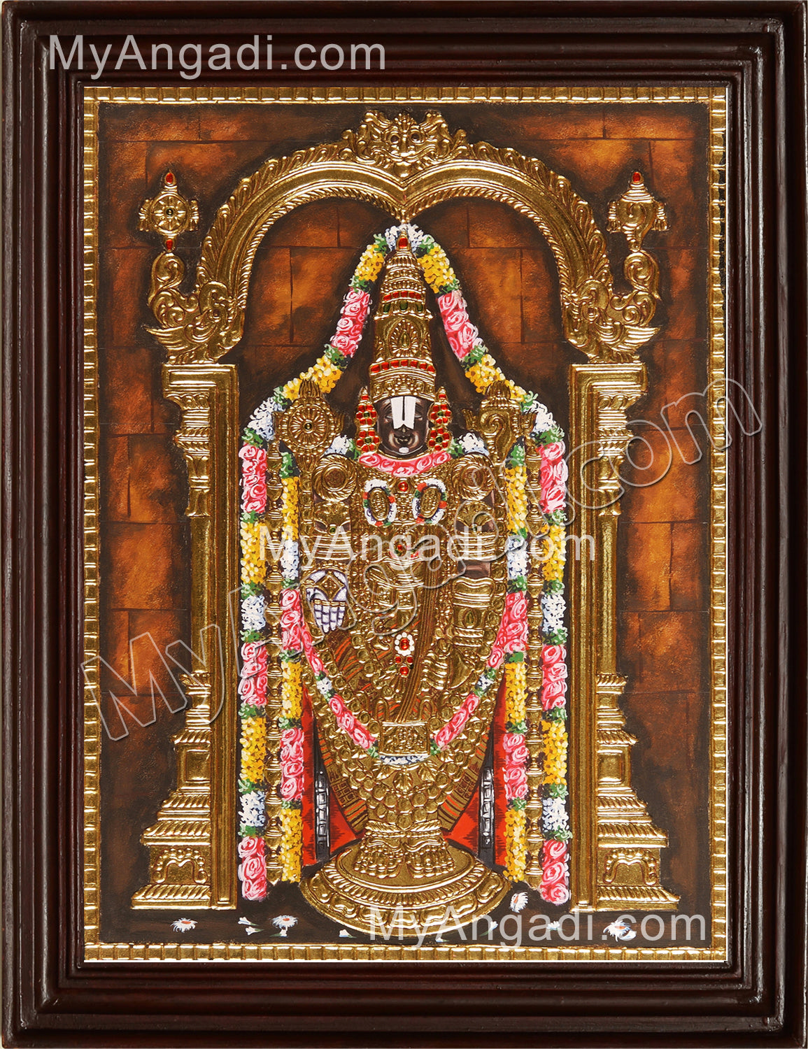 Thirupathi Balaji Tanjore Painting