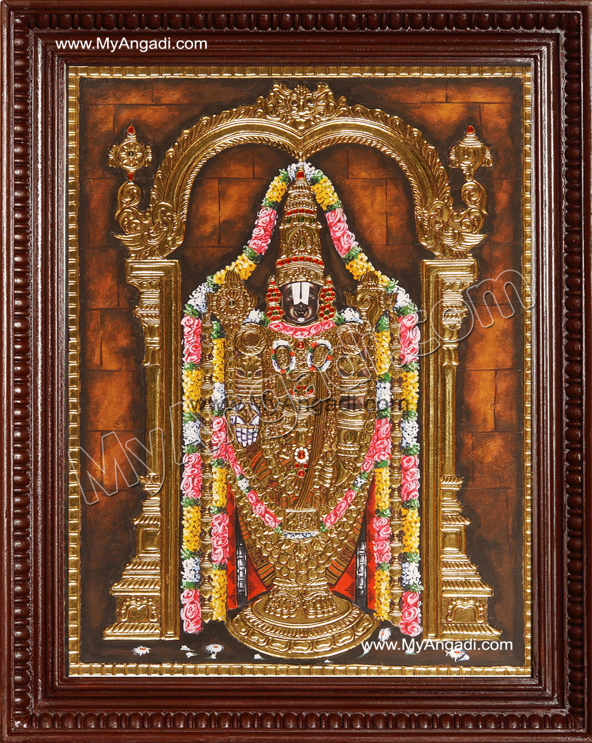 Thirupathi Balaji Tanjore Painting