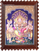 Lakshmi Narasimhar Tanjore Painting