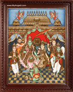 Ramar Pattabishekam Tanjore Painting
