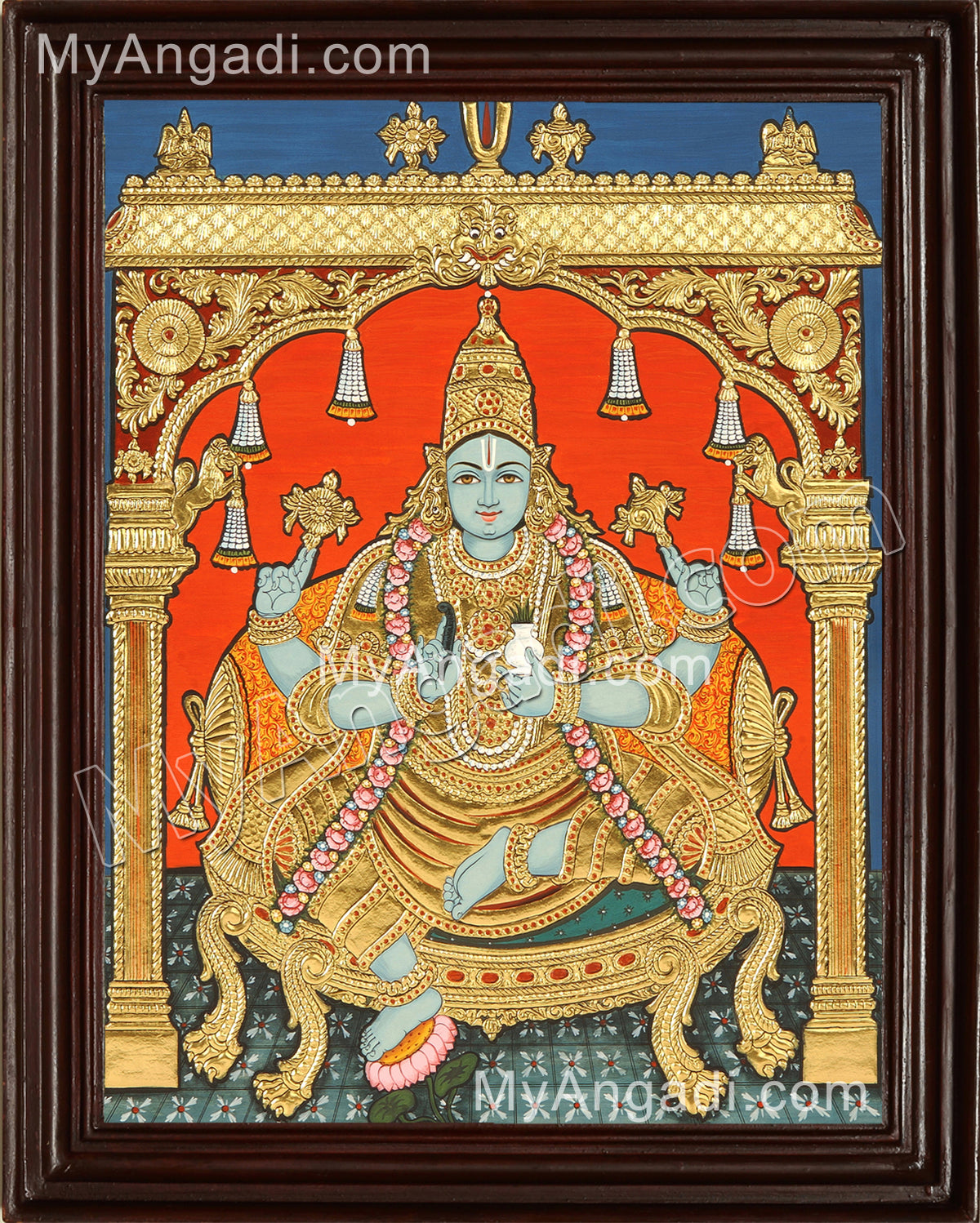 Dhanwantri Tanjore Painting
