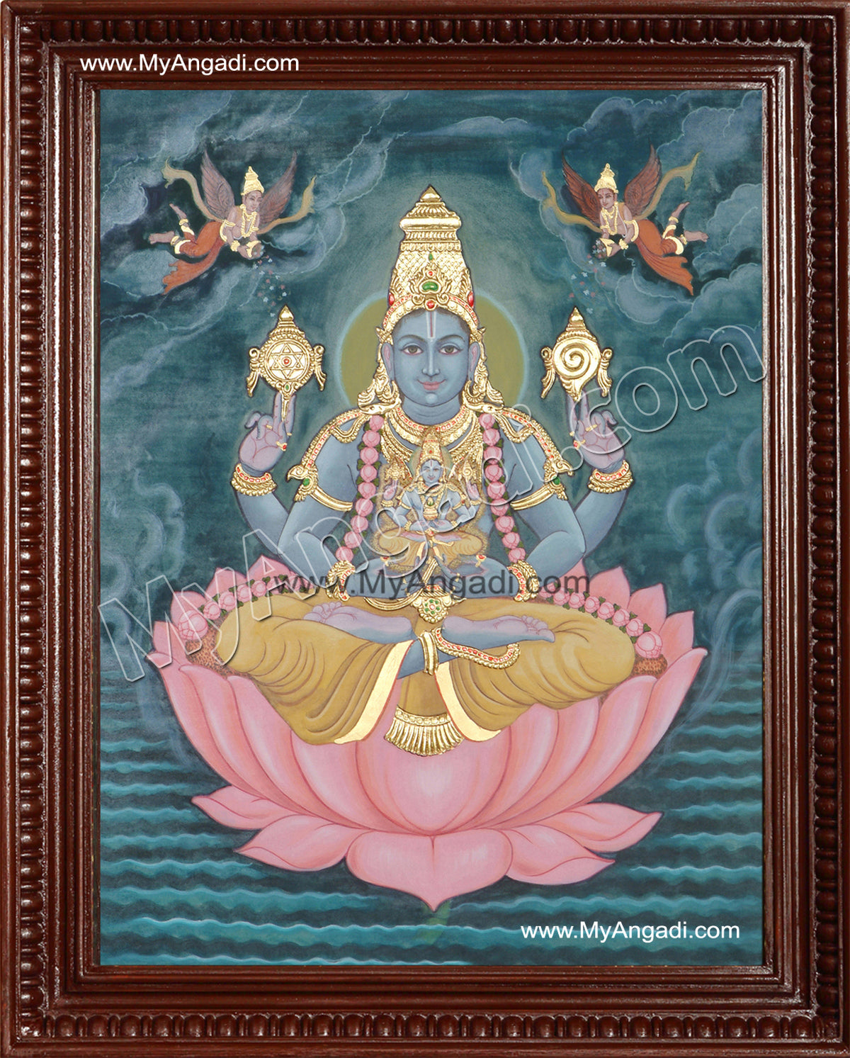 Dhanwantri Tanjore Painting