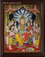 Lakshmi Narasimhar Tanjore Painting
