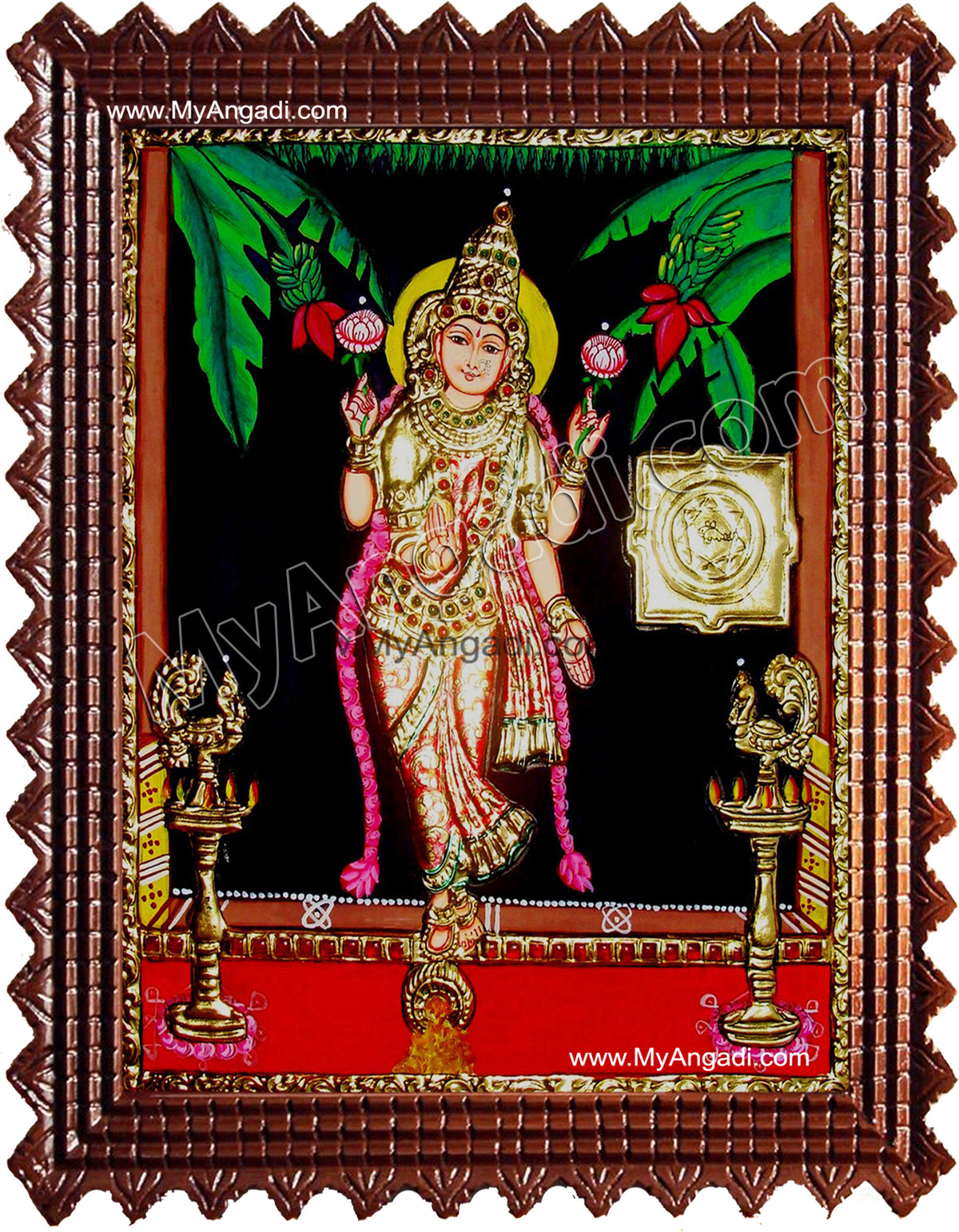 Vastu Lakshmi Tanjore Painting