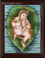 Alilai Krishna Tanjore Painting
