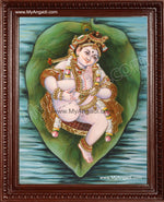 Alilai Krishna Tanjore Painting