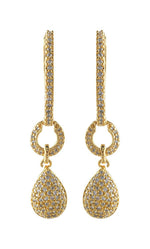 AD Stone Dangles- Earring