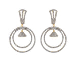AD Stone Dangles- Earring