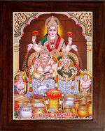 LordLakshmi Kuberar Wooden Photo Frame