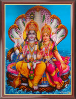 Vishnu Lakshmi Photo Frame