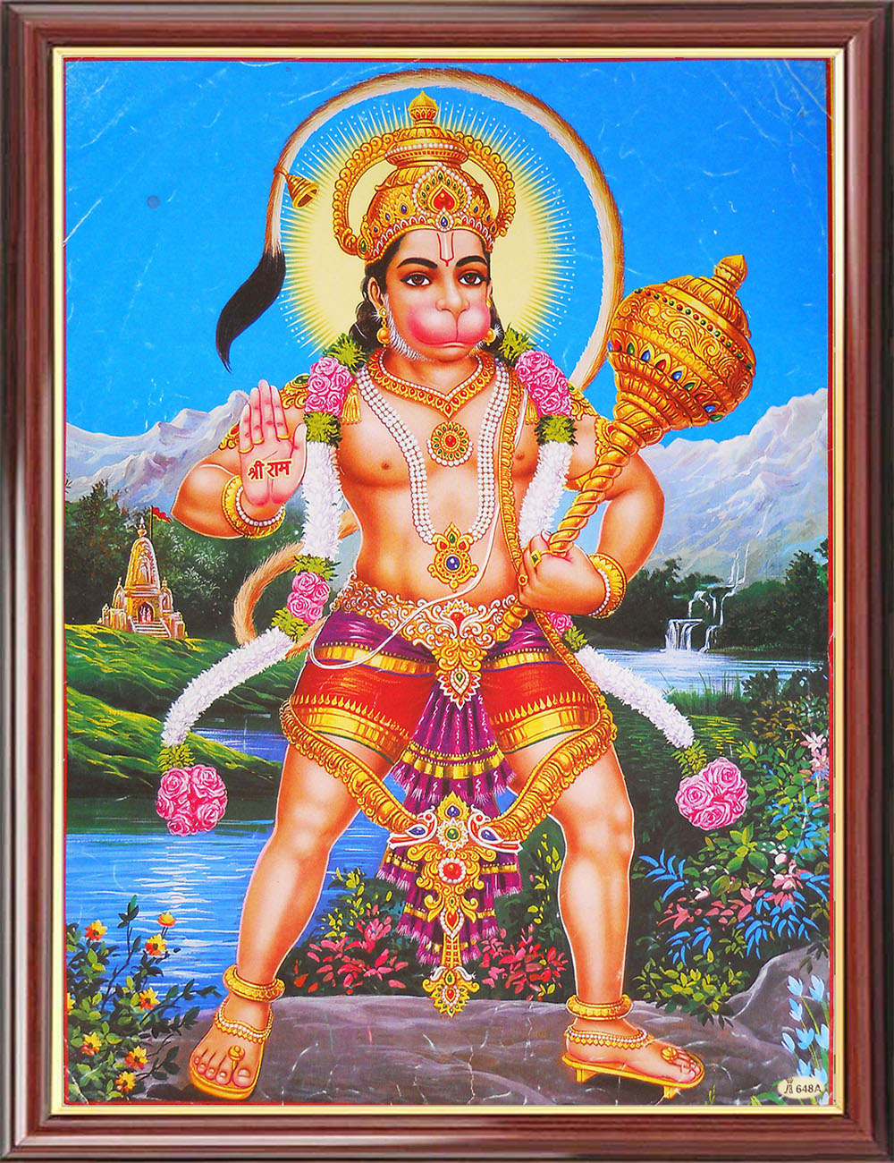 Hanuman Photo Frame