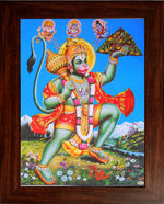 Hanuman with Sanjeevi Hills Photo Frame
