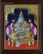Danwantri Double Emboss Tanjore Painting