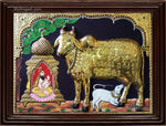 Komatha Double Emboss Tanjore Painting