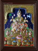 Kubera Lakshmi3D Tanjore Painting