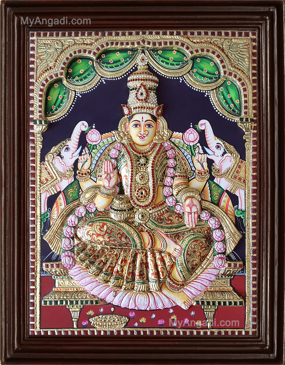 Lakshmi 3D Tanjore Painting