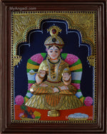 Annapoorani 3D Tanjore Painting