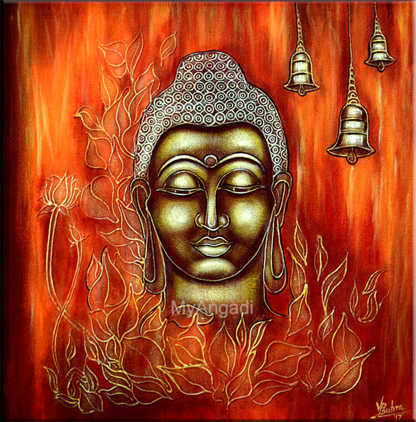 Buddha Acrylic Mural Paintings
