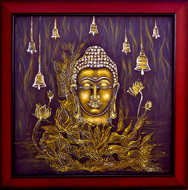 Buddha Acrylic Mural Paintings