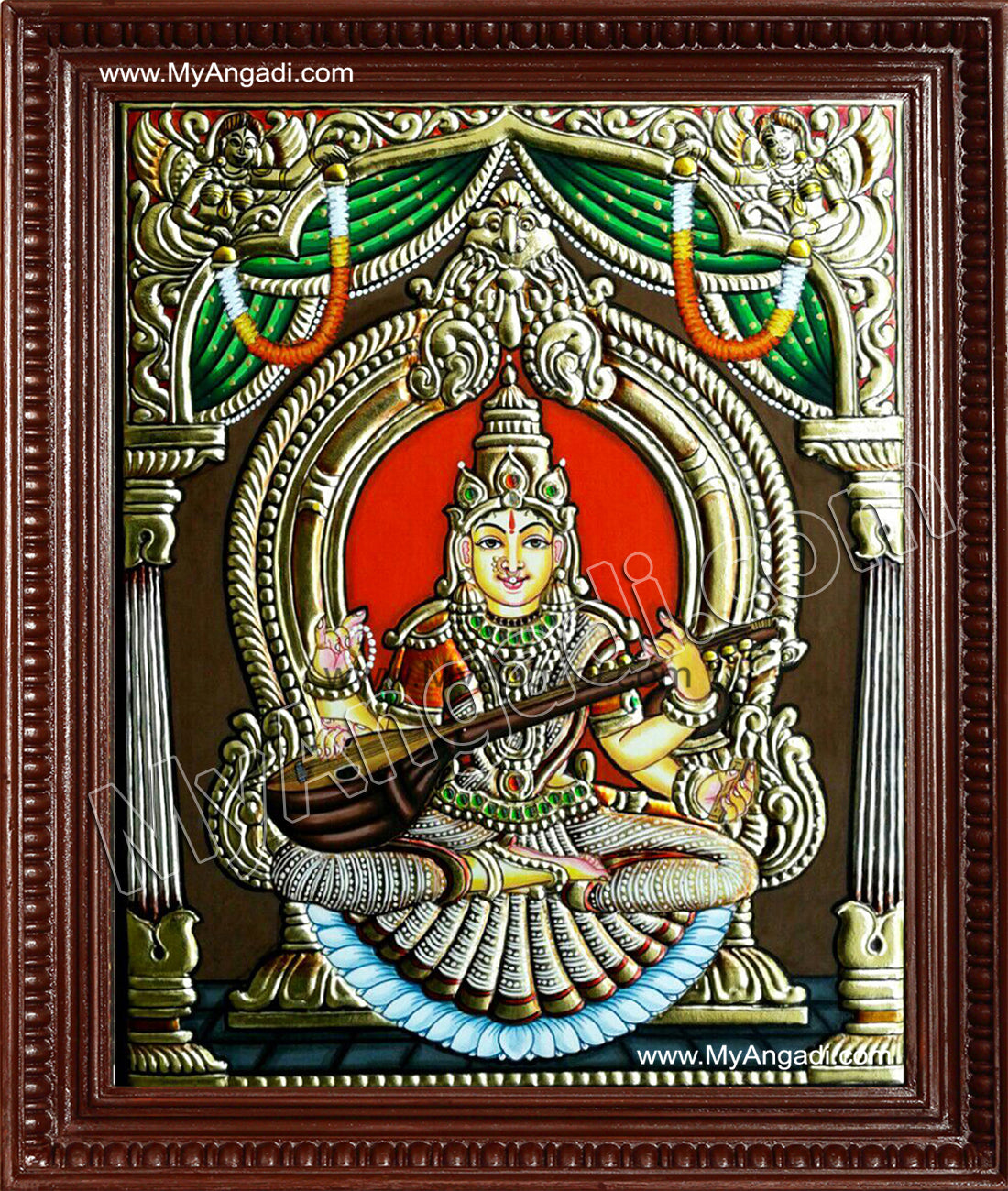 Saraswati Tanjore Paintings