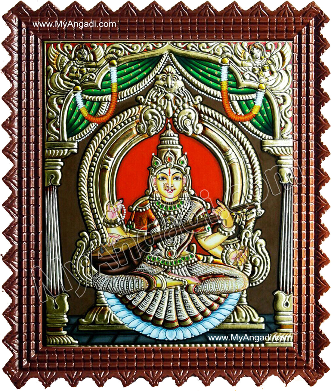 Saraswati Tanjore Paintings