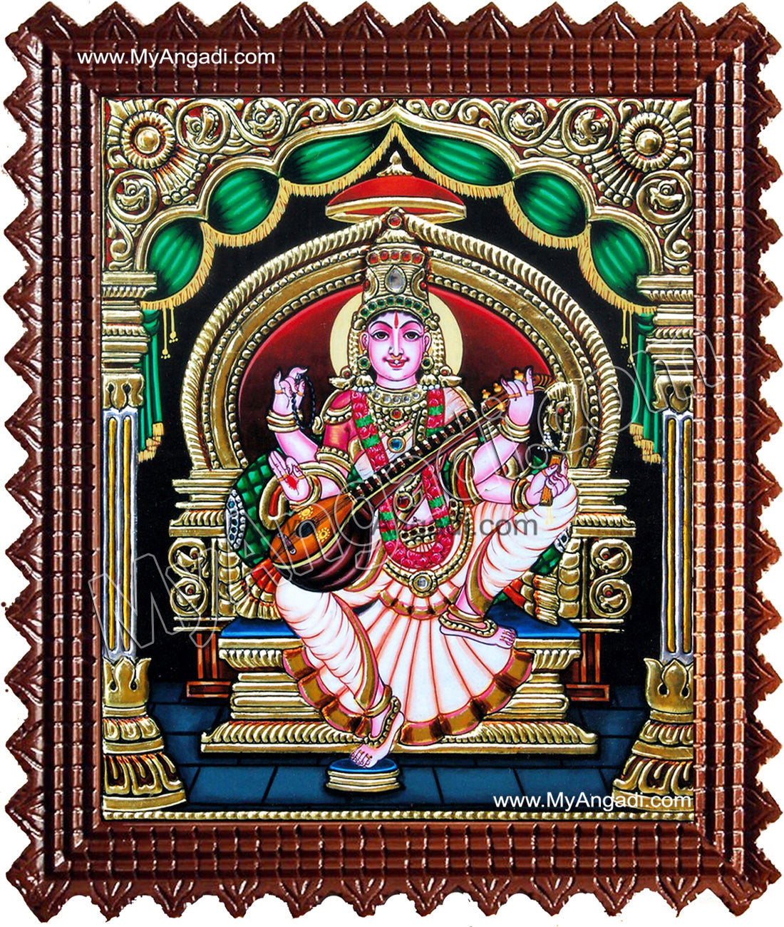 Saraswati Tanjore Paintings