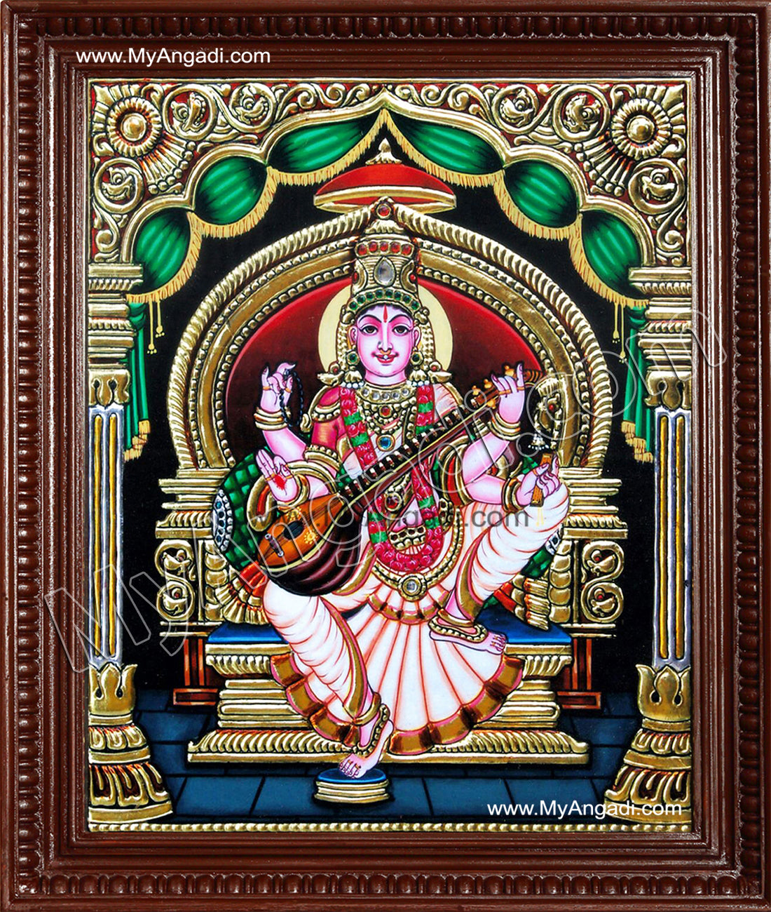 Saraswati Tanjore Paintings