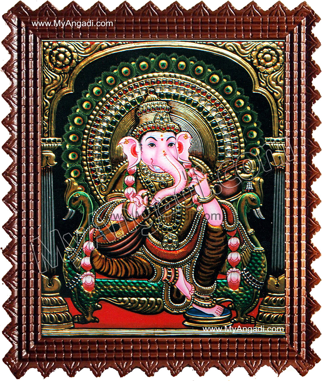 Ganesh Ji Tanjore Paintings