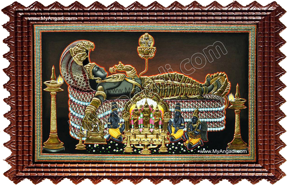 Sree Padmanabhaswamy Tanjore Paintings
