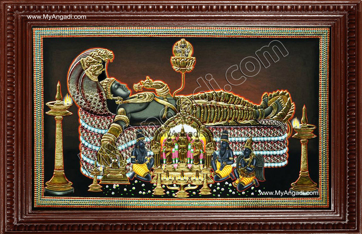 Sree Padmanabhaswamy Tanjore Paintings
